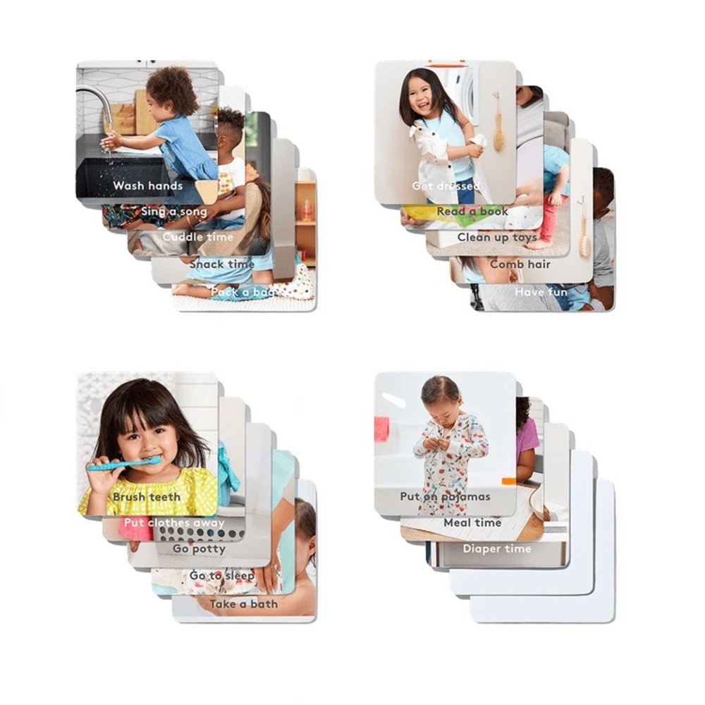 Lovevery Let's Map It Out Routine Cards Visual Schedule Montessori Toddler Toy
